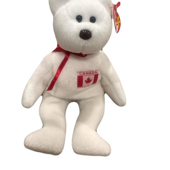 Vintage Ty Maple Beanie Bear - Picture 2 of 5